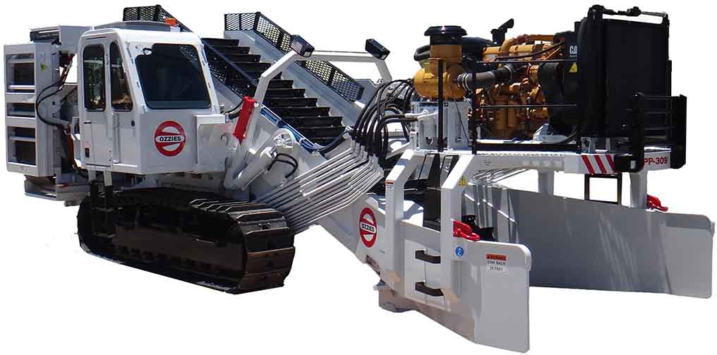 Ozzies OPP-300 Backfill Machine