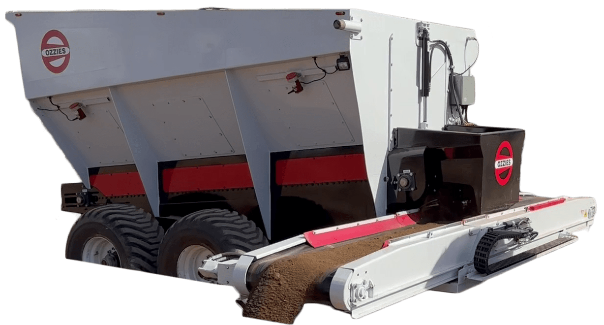 White ST17 Sand Trailer